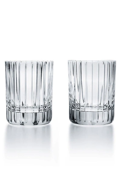 Shop Baccarat Harmonie Set Of 2 Tumblers In Clear