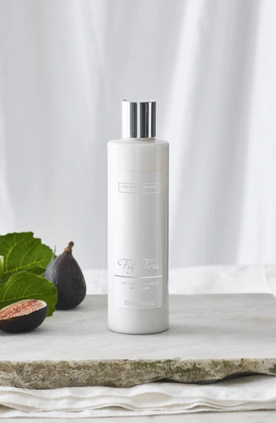 Shop The White Company Fig Tree Body Lotion In Multi