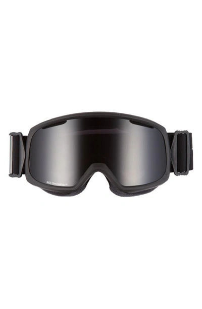 Shop Smith Riot 180mm Chromapop™ Snow/ski Goggles In Blackout/ Sun Black
