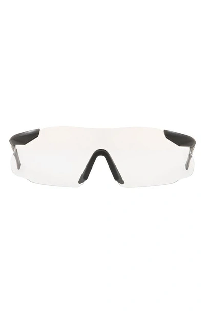 Oakley Ess Ice 200mm Wrap Shield Sunglasses In Matte Black