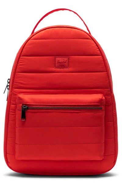 Shop Herschel Supply Co Nova Mid Volume Backpack In Fiery Red