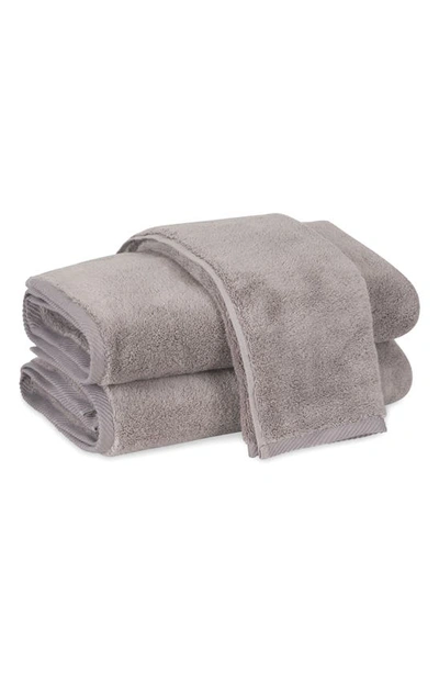 Shop Matouk Milagro Fingertip Towel In Platinum