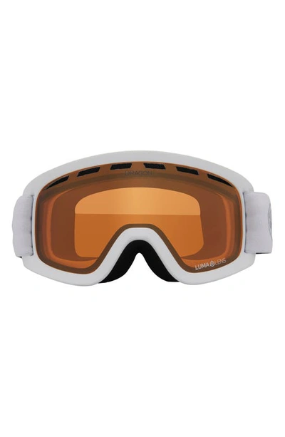 Shop Dragon Lil D Base 44mm Snow Goggles In Rock/ Amber
