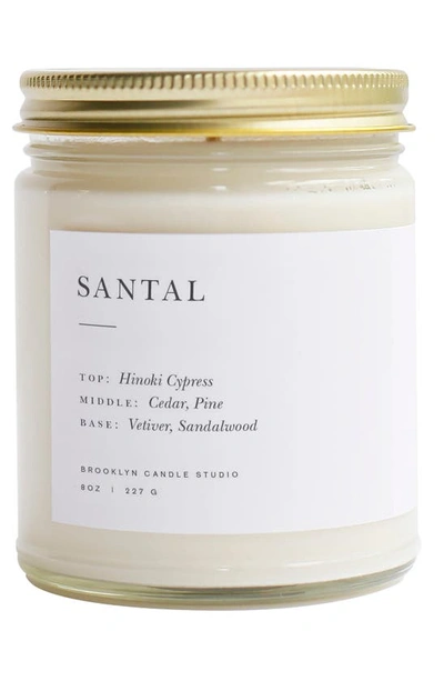 Shop Brooklyn Candle Minimalist Collection In Santal