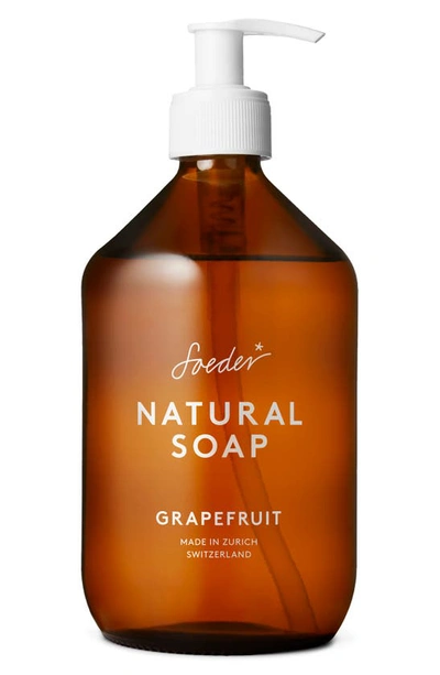 Shop Soeder Natural Hand Soap In Grapefruit