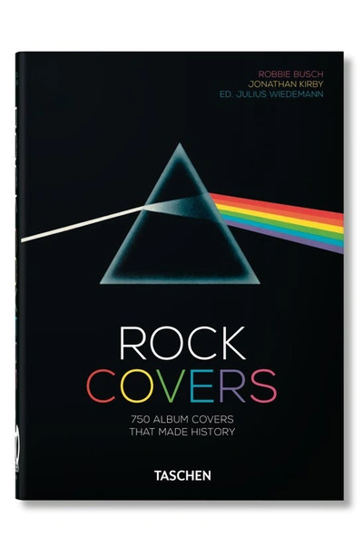 Shop Taschen Books 'rock Covers: 40th Anniversary Edition' Book In Multi