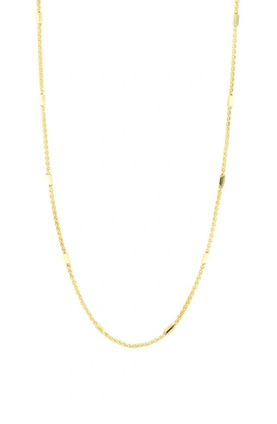 Shop Bony Levy Kids' 14k Gold Wheat Chain In Yellow Gold