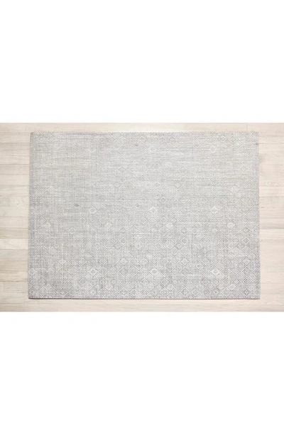 Shop Chilewich Mosaic Geo Jacquard Indoor/outdoor Floor Mat In Grey