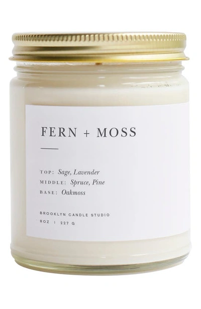 Shop Brooklyn Candle Minimalist Collection In Fern Moss