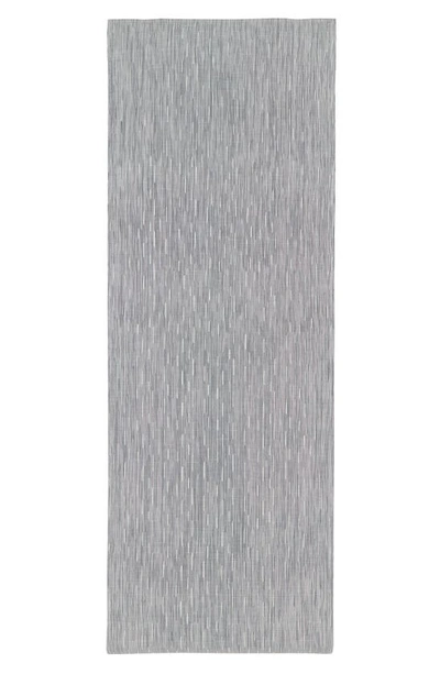 Shop Chilewich Textured Woven Indoor/outdoor Floor Mat In Fog