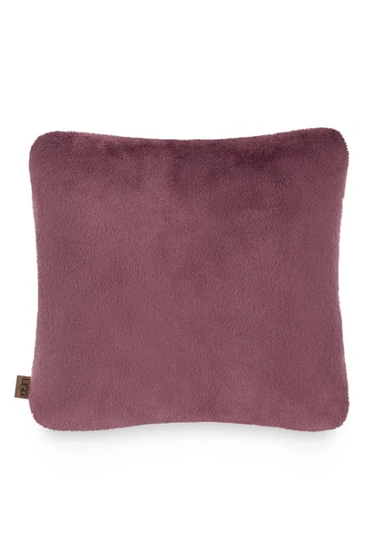 Shop Ugg Euphoria Accent Pillow In Dusty Rose
