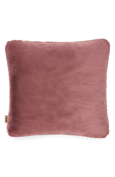 Shop Ugg (r) Euphoria Accent Pillow In Mulberry