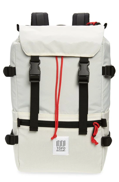 Shop Topo Designs Rover Backpack In Natural/ Natural