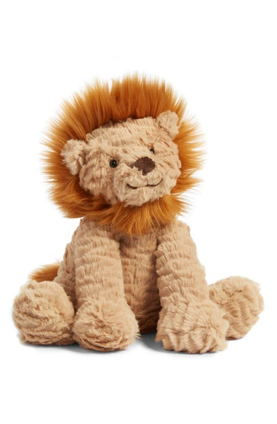 Jellycat Fuddlewuddle Lion Stuffed Animal In Brown