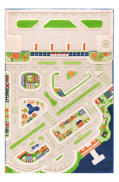 Shop Luca And Co Mini City Play Rug In Multicolor