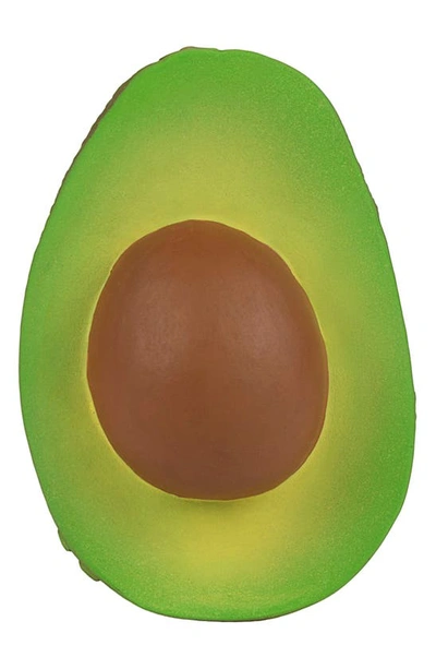 Oli & Carol Oli And Carol Arnold The Avocado Teething Toy In Green