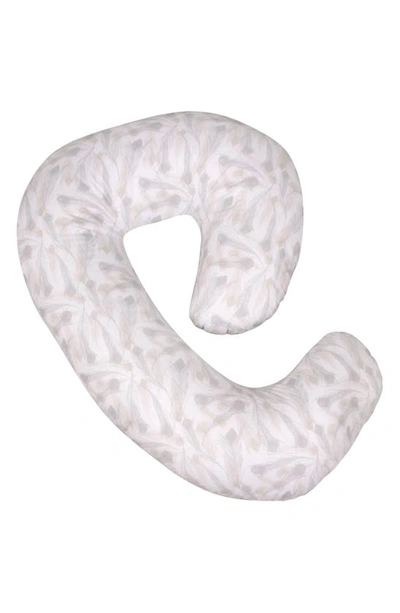 Shop Leachco Mini Snoogle Chic Pregnancy Support Body Pillow In Drift
