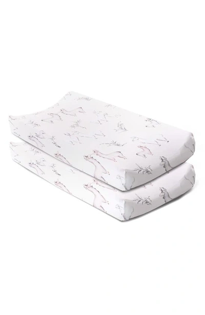 Shop Oilo Llama Print Pack Of 2 Changing Pad Covers