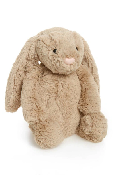 Jellycat Bashful Bunny Stuffed Animal In Medium Beige
