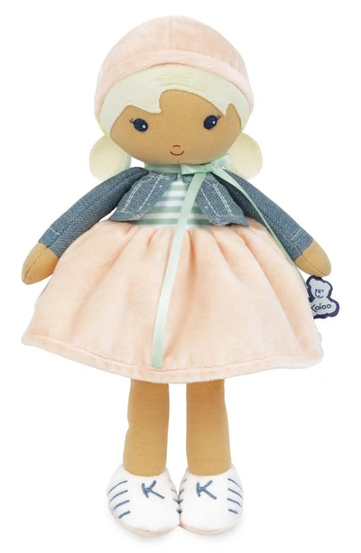 Shop Janod Tendresse Chloe Doll In Peach