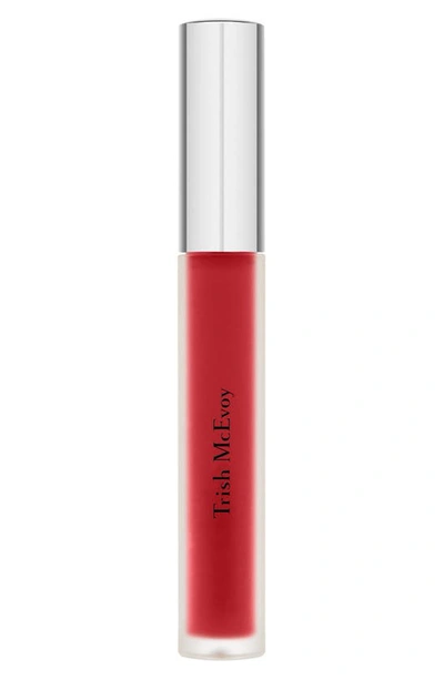 Shop Trish Mcevoy Liquid Matte Lip Color In Power Red