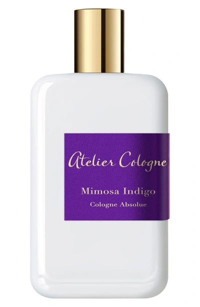Shop Atelier Cologne Mimosa Indigo Cologne Absolue, 6.7 oz