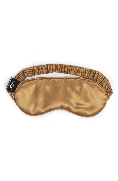 Shop Slip Pure Silk Sleep Mask In Gold