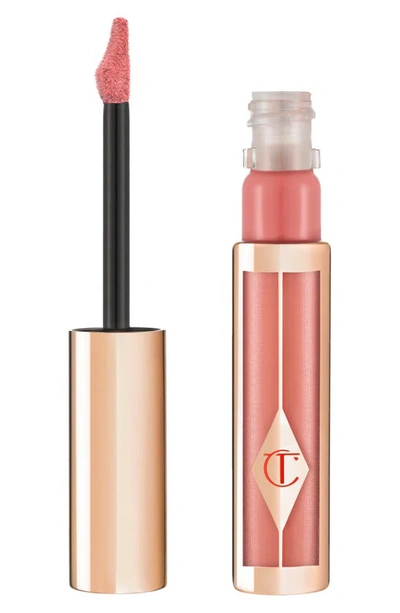 Shop Charlotte Tilbury Hollywood Lips Liquid Lipstick In Too Bad Im Bad/ Rosy Pink