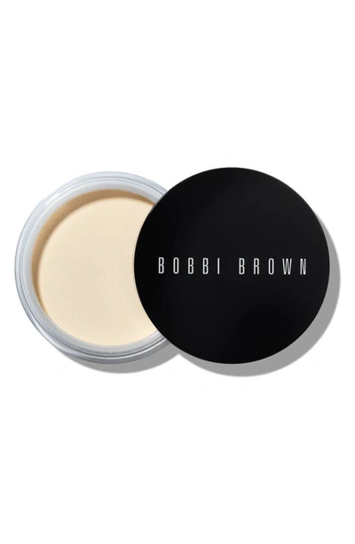 Shop Bobbi Brown Retouching Loose Powder In Yellow