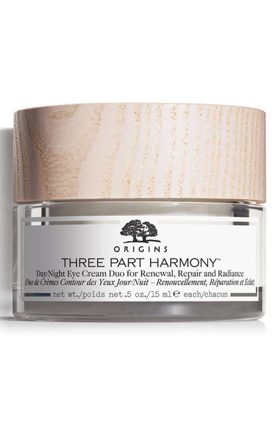 Shop Origins Three Part Harmony(tm) Day & Night Eye Cream Duo