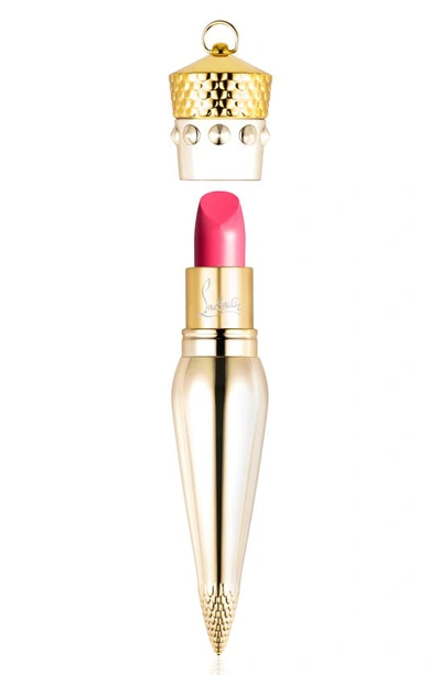 Shop Christian Louboutin Silky Satin Lip Colour In Pluminette 110