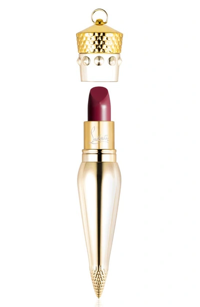 Shop Christian Louboutin Silky Satin Lip Colour In Miss Clichy 320