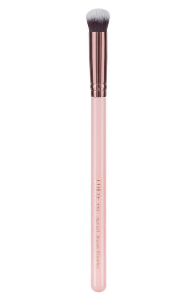 Shop Luxie 120 Rose Gold Detail Round Blender Face Brush