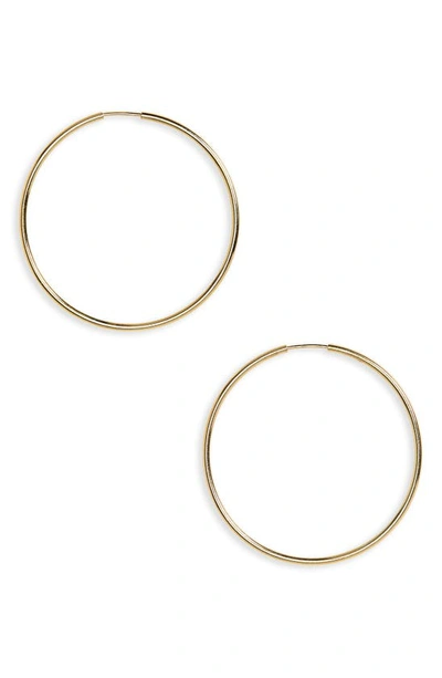 Shop Argento Vivo Endless Hoops In Gold