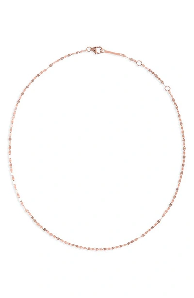 Shop Lana Jewelry Blake Chain Choker Necklace In Rose Gold