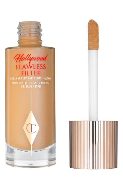 Shop Charlotte Tilbury Hollywood Flawless Filter Primer & Highlighter In 6 Dark Tan