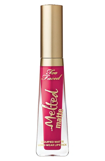 Shop Too Faced Melted Matte Liquid Lipstick In Its Happening