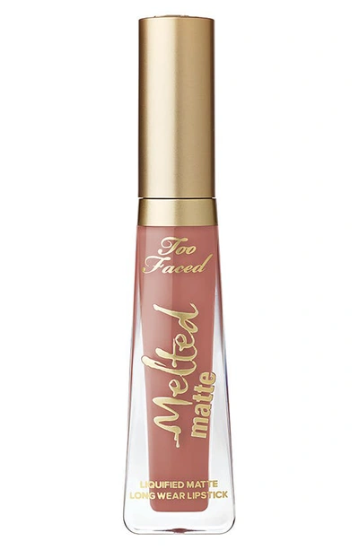 Shop Too Faced Melted Matte Liquid Longwear Lipstick In Child Star