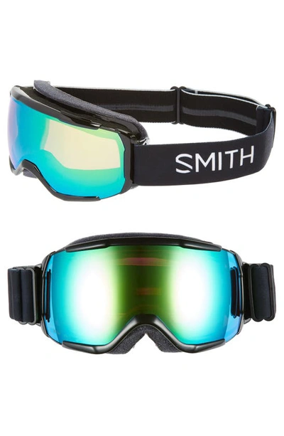 Shop Smith Grom 185mm Snow Goggles In Black