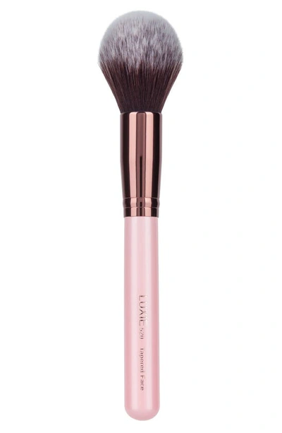 Shop Luxie 520 Rose Gold Tapered Face Brush