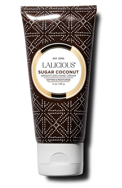 Lalicious Weightless Hand Cream In Sugar Coconut