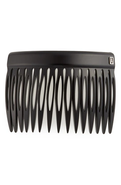 Shop Alexandre De Paris Hair Comb In Black