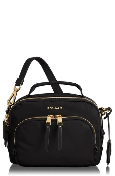 Shop Tumi Voyageur Troy Nylon Crossbody Bag In Black