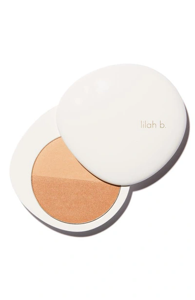 Shop Lilah B Bronzed Beauty™ Bronzer Duo In B.sun-kissed