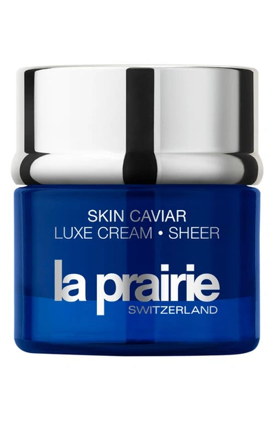 Shop La Prairie Skin Caviar Luxe Cream Sheer, 3.38 oz