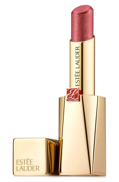 Shop Estée Lauder Pure Color Desire Crème Lipstick In Unspeakable-chrome