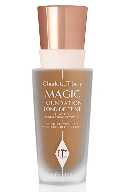 Shop Charlotte Tilbury Magic Foundation In 9.5 Dark