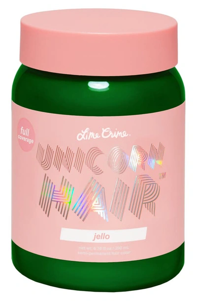 Shop Lime Crime Unicorn Hair Full Coverage Semi-permanent Hair Color In Jello