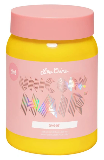 Shop Lime Crime Unicorn Hair Tint Semi-permanent Hair Color, 6.76 oz In Tweet