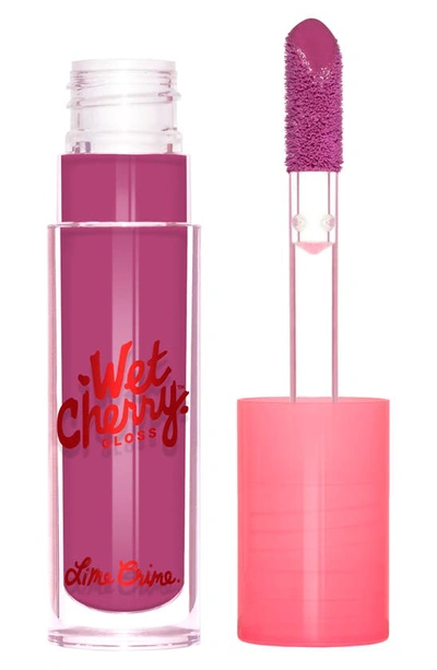 Shop Lime Crime Wet Cherry Gloss In Sweet Cherry